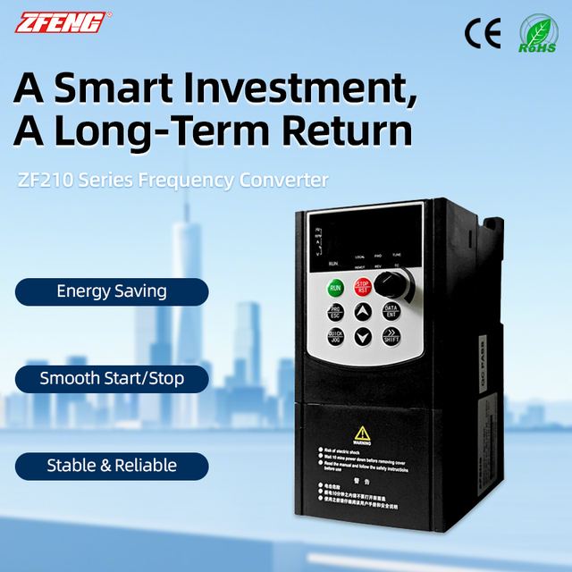 ZF210 Series Agile Small And Exquisite Vector Frequency Converter Suitable For Industrial Blowers Or Fans