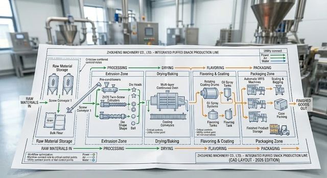 Starting a Puffed Snack Business in 2026: The Ultimate Equipment Checklist & Industry Guide