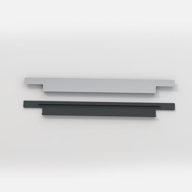 Non Toxic Invisible drawer Handle Aluminum Recessed Kitchen Cabinet Pull Handle