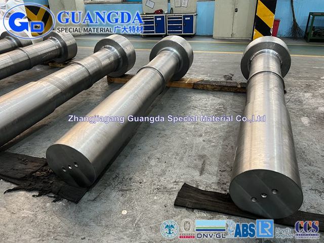 Large Sun Shaft Blank Of Steel Forgings 18CrNiMo7-6 For Wind Turbine