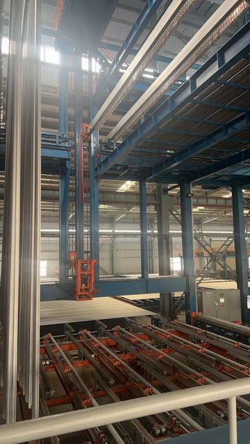 Roller Conveying System Vertical Anodizing Production Line for Aluminum Profiles