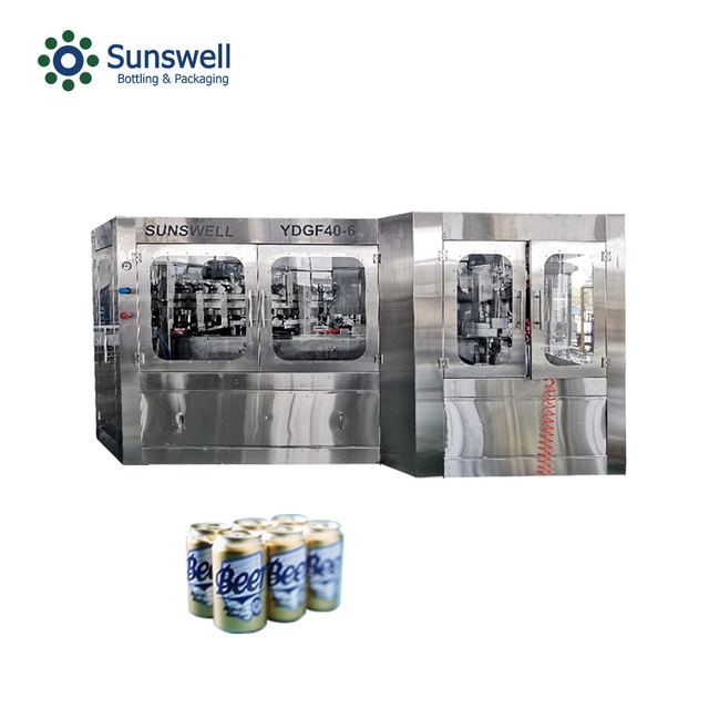 Aluminum Can Carbonated Filling Machine
