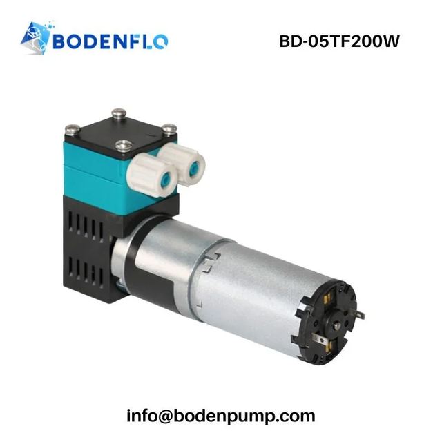 Diaphragm Liquid Pump 200 mL/min Low Noise Coding Machine Pump BD-05TF200W BODENFLO