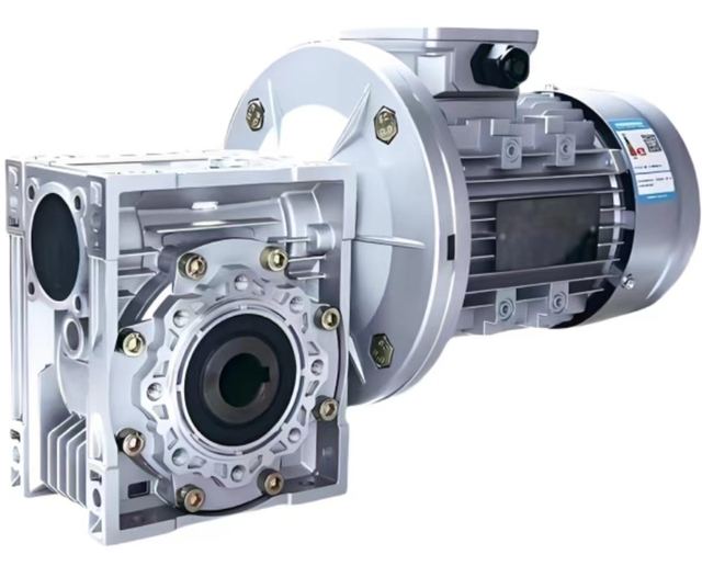 Small Nmrv Right Angle Worm Drive Reduction gearbox 1: 20 Ratio RV Series