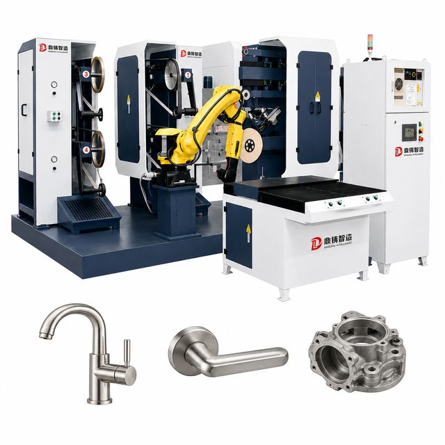 CE Certified 6-Axis CNC Polishing Machine with High-Density Dust Collection System