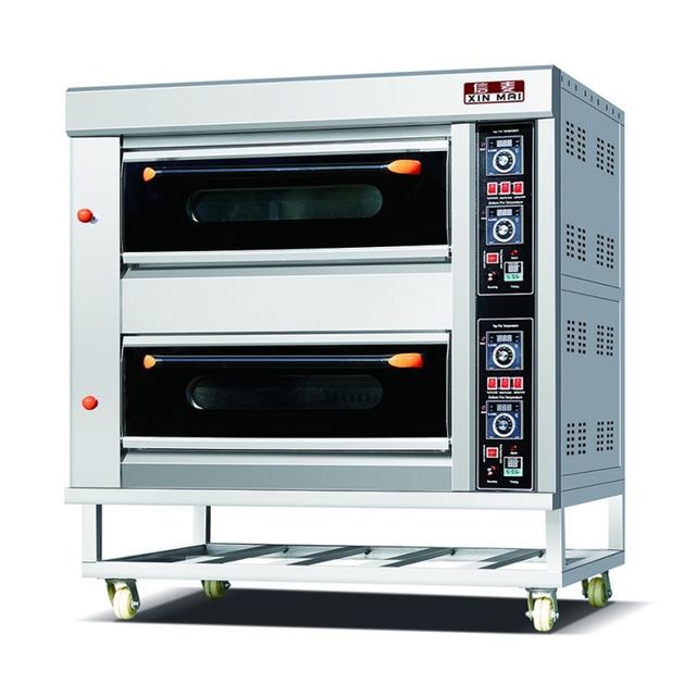 Luxury Commercial Gas Oven 2 Deck 4 Trays