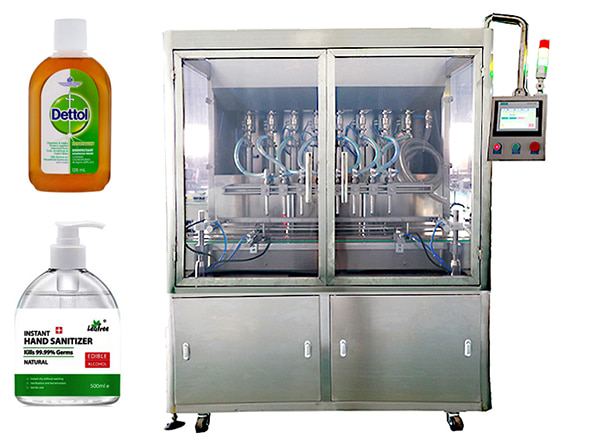 Automatic Servo Piston Type Liquid Bottle Filling Machine