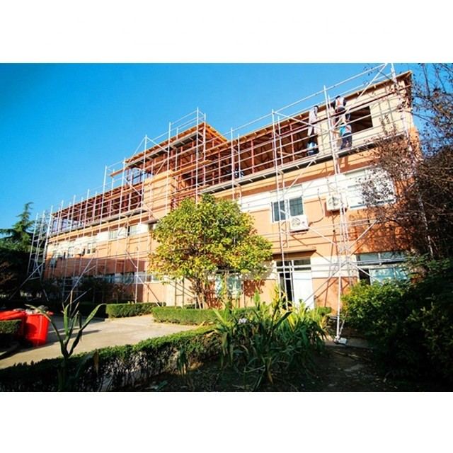 1.8mm Thickness Aluminium Scaffold Tower Building Ringlock Tubular Scaffolding System