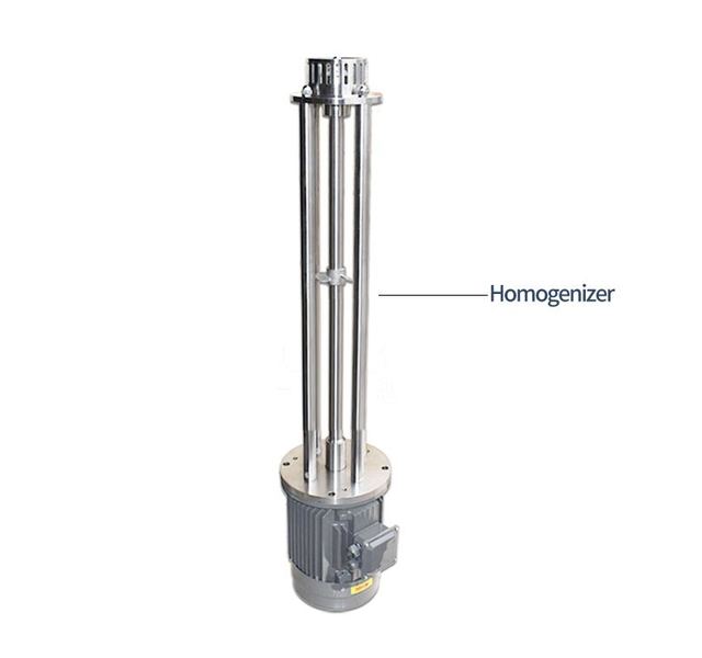 1.5kw Movable High Shear Mixer Homogenizer Emulsifier 2940RPM