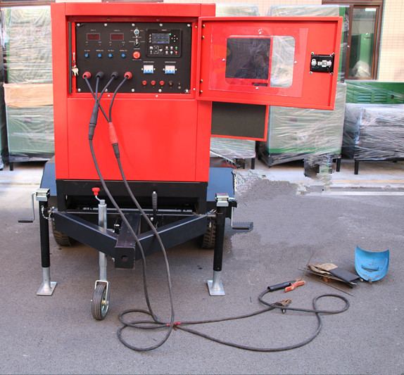 Miller 500Amp Arc Welding Machine Genset Diesel Generator