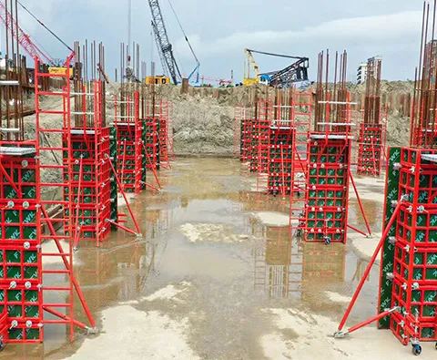 Steel Frame Column Formwork