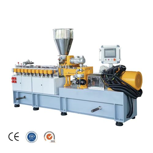 High Torque Co-Rotating Twin Screw Extruder for Polymer Compounding