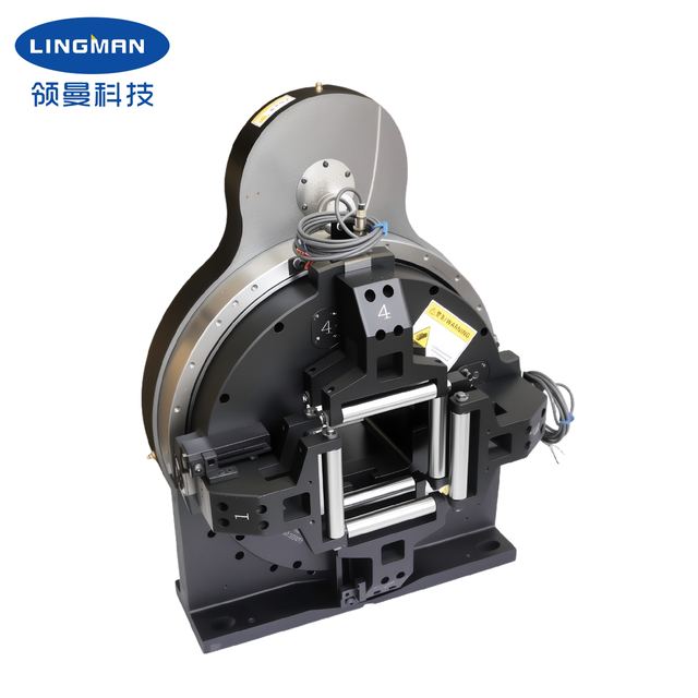 Pneumatic Laser Chuck with 6-130mm Clamping Range, Linear Proportional Force, and Cylinder Direct Output