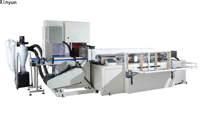 XY-AI-500 Automatic maxi roll paper band saw cutting machine