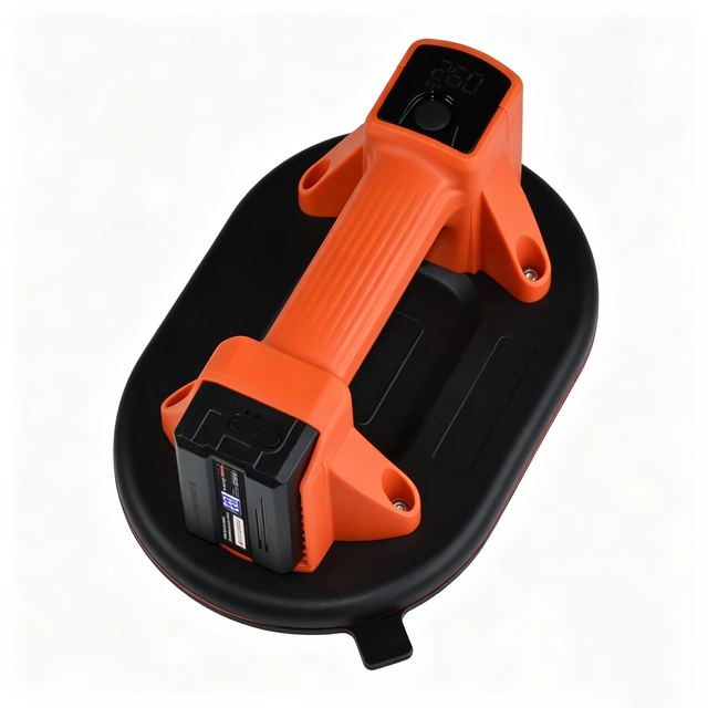 New Smart Electric Tile Suction Gripper with Pressure Display 230kg Load Capacity OEM ODM Service for Glass &
