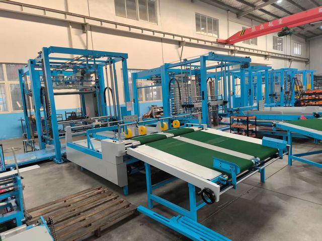 Auto Flip Flop Stacker Machine for Corrugated Cardboard