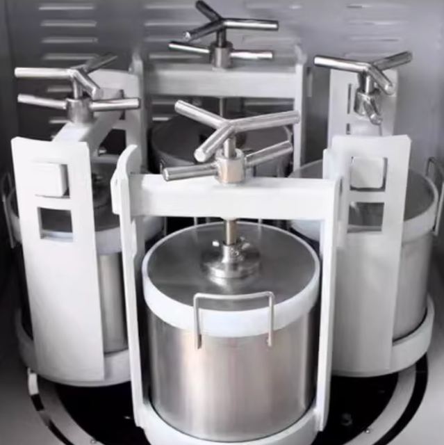 Vertical Square Planetary Ball Mill with Programmable Control