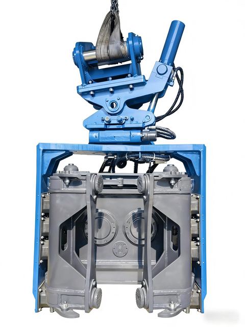 Low Headroom Pile Driver