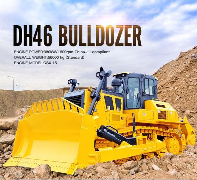 DH46-C3 510HP Heavy Bulldozer With 56200kg Body