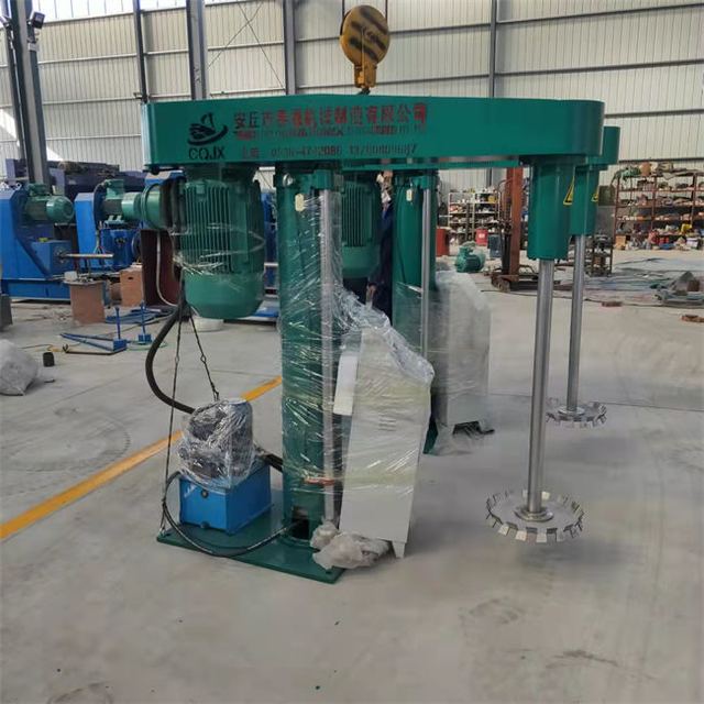 Mechanical Lifting High Speed Dispersion Machine / Safety & Durability Paint Disperser Mixer
