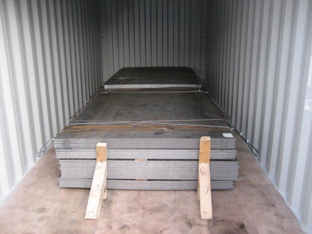 2348mm SPHC / ASTM A36 / SAE 1006 Hot Rolled Checkered Steel Plate, 1.5