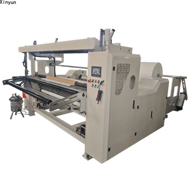 XY-TQ-G High speed maxi roll paper slitting machine