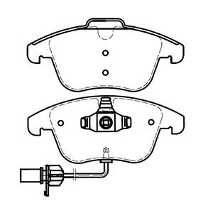 Front Brake Pad set