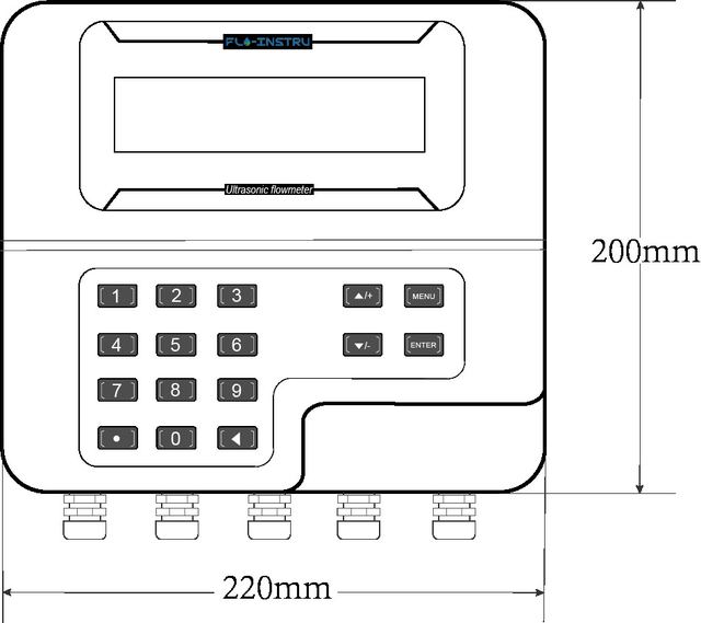 ST502 Ultrasonic Flowmeter for Water Treatment & Industrial Liquids