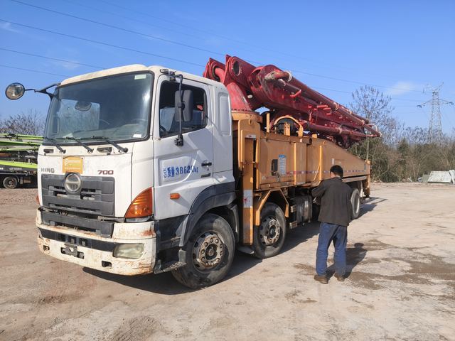 Rare Find! 2012 Hino Chassis + Putzmeister 49m Concrete Pump