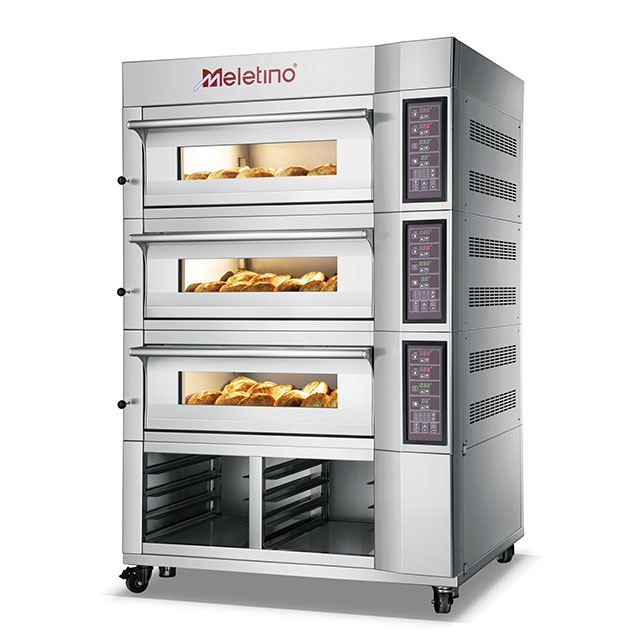 ML-EO-6 Electric Deck Oven with Under Frame