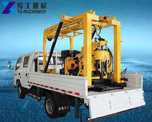 Trailer Mounted Water Well Drilling Rigs
