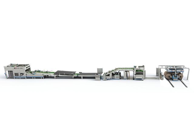 High-Speed Corrugated Laminating Machine for Packaging Production