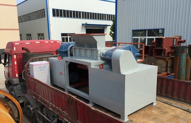 High Capacity Double Roller Shredder