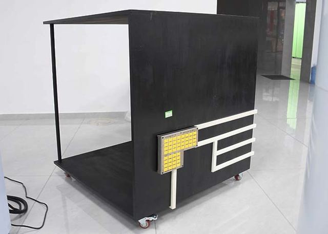 IEC 60335-1 Clause 11.2 Black Test Corner For Temperature Rising Test Corner
