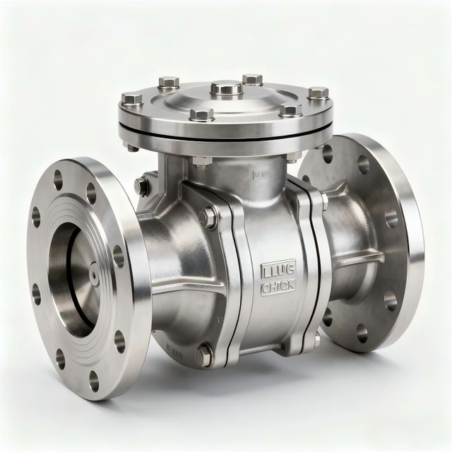 Lug Wafer Dual-Disc Swing Check Valve
