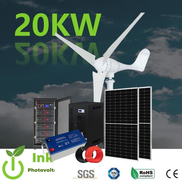 20kw wind solar hybrid system