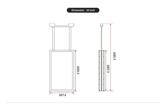 Window Advertising Screen