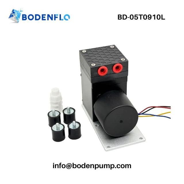 Brushless Vacuum Pump 10L/min 12/24V DC Small Air Diaphragm Pump BD-05T0910L