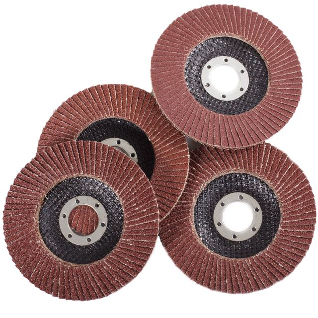 Factory Price 100*16 mm Flap Disc Flap Wheel Support OEM& ODM Grinding Metal