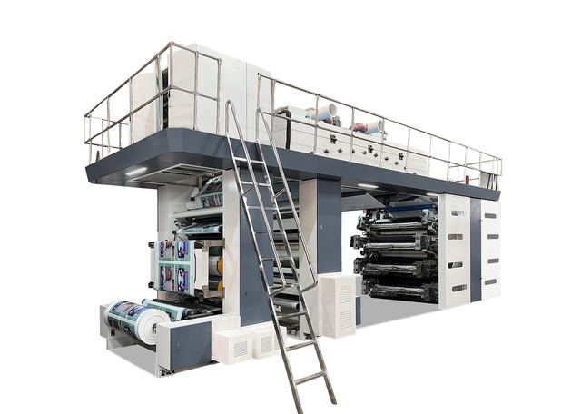 Supply OEM/ODM Automatic Non Woven Fabric 4 6 Colors Ci Flexo Printing Machine Price plastic films