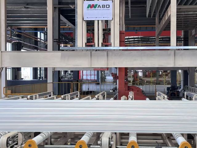Conductivity System Vertical Anodizing Production Line for Aluminum Profiles