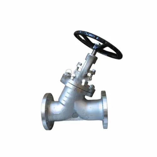 Low Pressure Bolted Bonnet Inclined Globe Valve