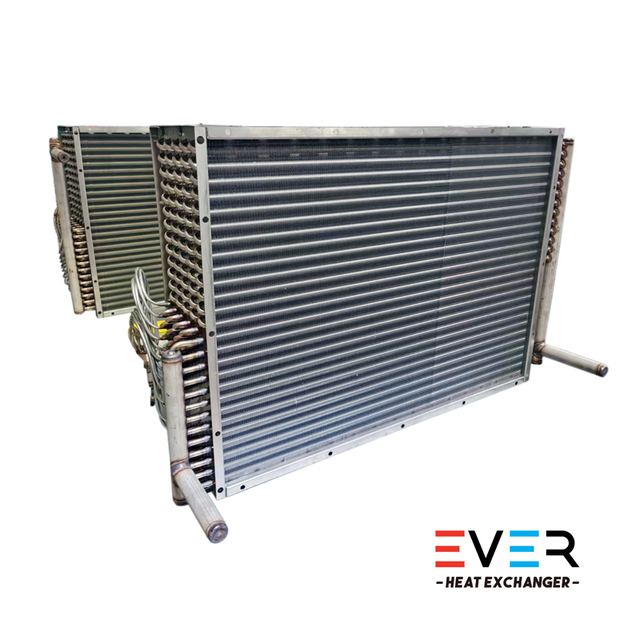 dimension evaporator for frozen food equipment