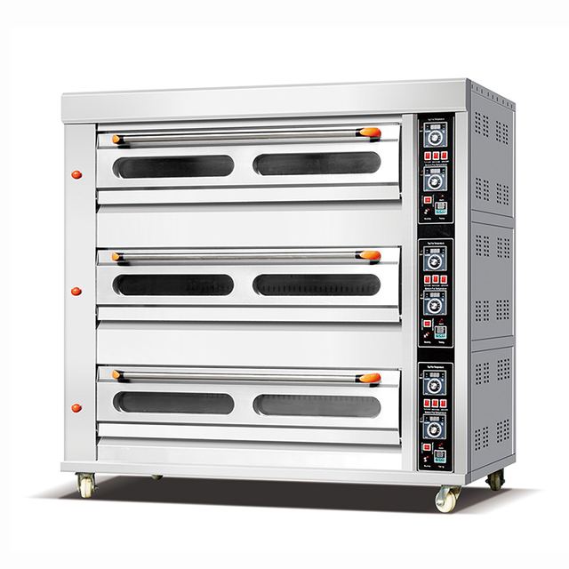 ASL3-9Q Bakery Gas Oven 3 Deck 9 Trays