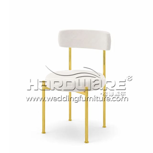 White Ceremony Chairs for Modern Restaurant