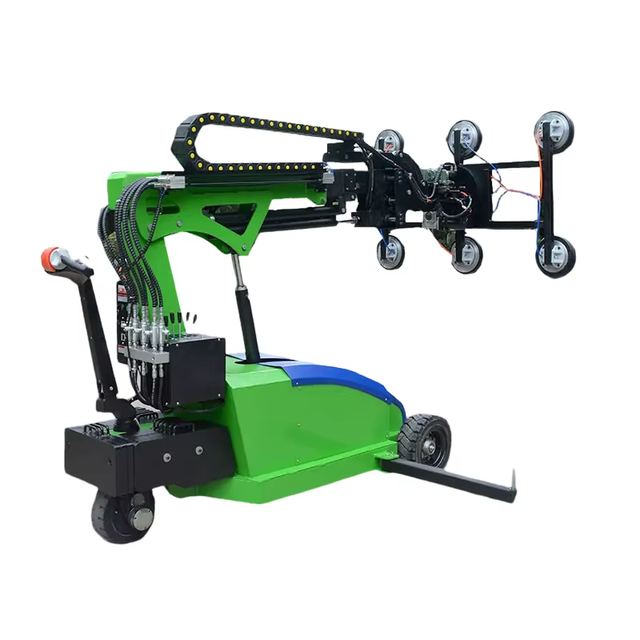 New Full Electric Glass & Plywood Vacuum Suction Gripper 800kg CE Approved Robot with 360 Rotation and