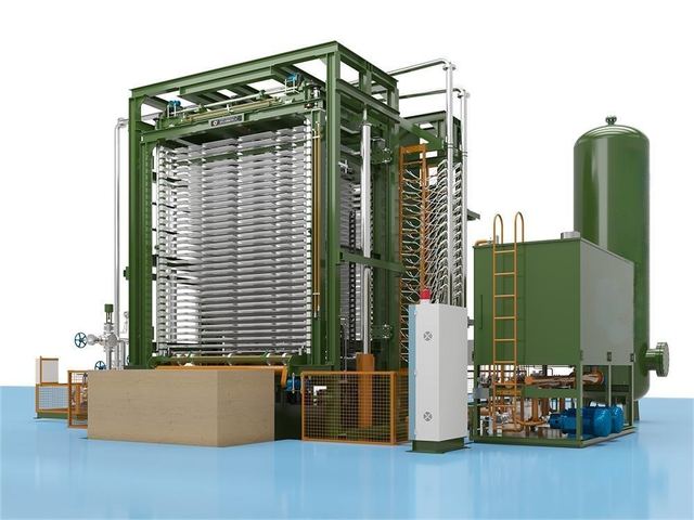 FULL AUTOMATIC 30 LAYERS PLYWOOD HOT PRESS MACHINE