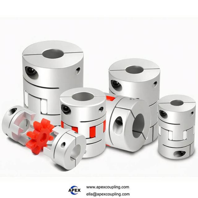 DFC Aluminum Curved Jaw Coupling