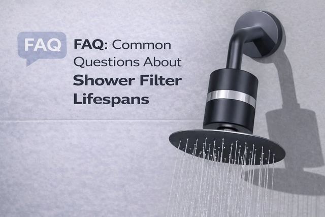 Shower Filter Replacement Cycles: Why the “6-Month” Rule is Often Wrong