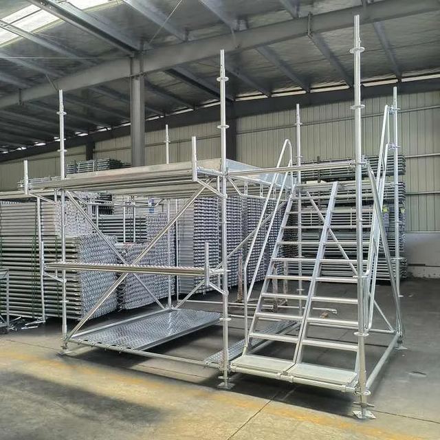 Modular Aluminum Stairs for Server Racks